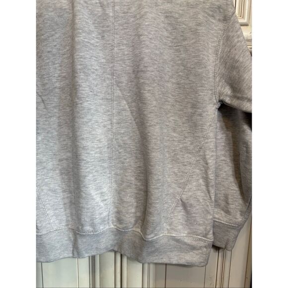 Zara Kids Crew Neck Long Sleeve Pullover Sweatshirt Heathered Gray Size 9-10 - Picture 6 of 10